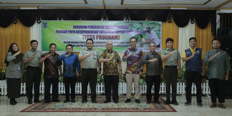 DUKUNG PETANI MILLENIAL PEMERINTAH KABUPATEN HSS GELAR PERTEMUAN UNTUK SUKSESNYA PROGRAM YESS.