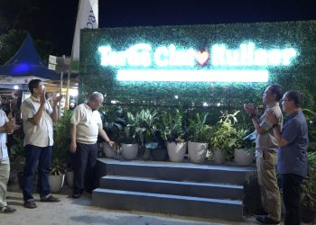 KAMPUNG KULINER HSS SEMAKIN MARAK DENGAN ADANYA SPOT FOTO TERAS CINTA KULINER