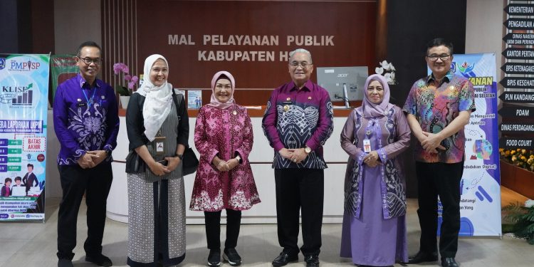 DEPUTI BIDANG PELAYANAN PUBLIK KEMENPAN RB, PROF. DR. DIAH NATALISA, MBA : MPP HSS ADALAH BUKTI KEPEDULIAN BUPATI HSS KEPADA MASYARAKATNYA.