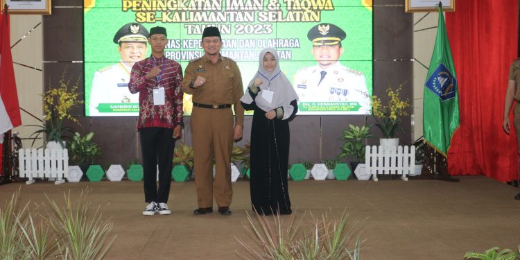 PJ. BUPATI : HSS TUAN RUMAH PERTAMA LOMBA PENINGKATAN IMAN DAN TAQWA PARA PELAJAR SE-KALSEL
