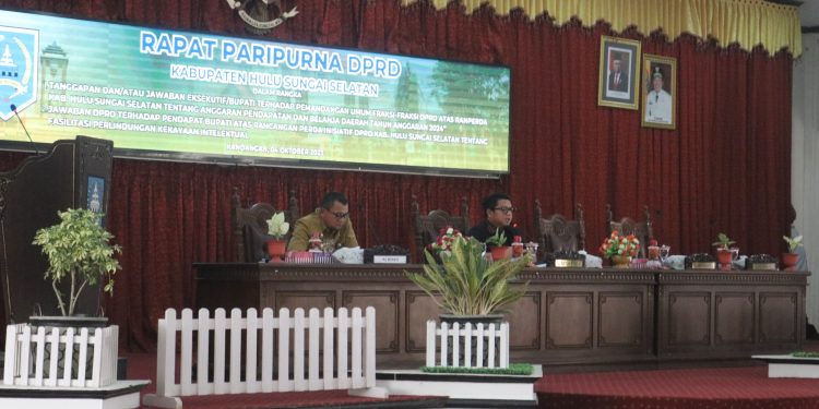DPRD HULU SUNGAI SELATAN DAN PENJABAT BUPATI SEPAKAT: MELINDUNGI KEKAYAAN INTELEKTUAL, MENGEMBANGKAN BUDAYA LOKAL