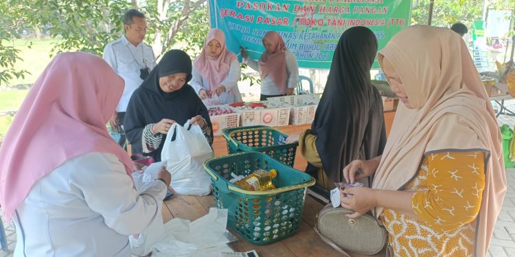 GELAR PANGAN MURAH TOKO TANI INDONESIA (TTI) DI DESA SUNGAI RAYA UTARA KEC. SUNGAI RAYA