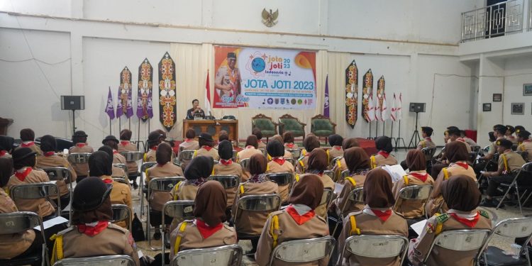 JAMBOREE JOTA-JOTI 2023: GENERASI MUDA BERSATU DALAM KOMUNIKASI ANTARUDARA