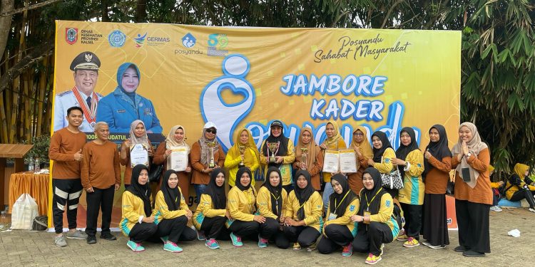 PERFORMA LUAR BIASA, KADER POSYANDU HSS RAIH JUARA UMUM DAN SEDERET JUARA LAINNYA SE-PROVINSI KALSEL