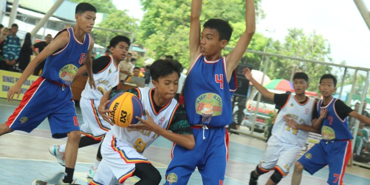 FETIVAL PELAJAR 3X3 BASKETBALL DIGELAR, GUNA MENCETAK BIBIT YANG UNGGUL DAN MENUNJANG PRESTASI KE DEPAN