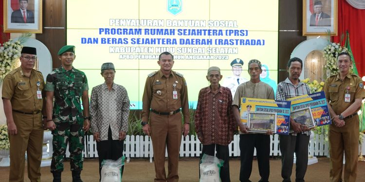 PEMKAB HSS TERUS LANJUTKAN BANTUAN PROGRAM RUMAH SEJAHTERA DAN BERAS SEJAHTERA DAERAH UNTUK KESEJAHTERAAN MASYARAKAT