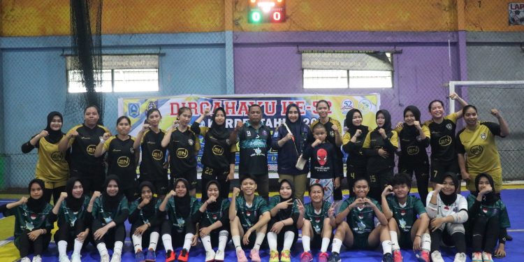 PARTAI EKSEBISI FUTSAL, EN FAMILY TUNDUKKAN AFF WOMEN DENGAN SKOR 2 – 1