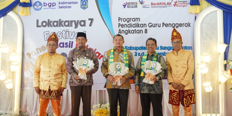 BERBAGAI KARYA DISUGUHKAN PADA FESTIVAL PANEN HASIL BELAJAR CALON GURU PENGGERAK ANGKATAN 8