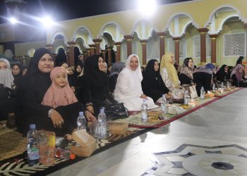 PJ. KETUA TP. PKK KAB. HSS HADIRI TABLIGH AKBAR