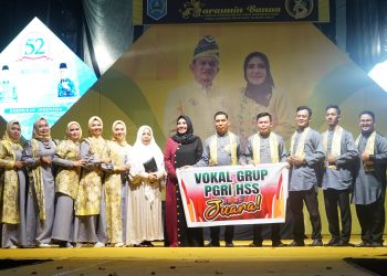FINAL LOMBA NYANYI VOKAL GROUP “SENANDUNG SHOLAWAT” MERIAHKAN PANGGUNG HIBURAN HSS EXPO
