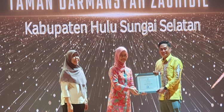 MILIKI RTH RAMAH ANAK, HSS SABET DUA PENGHARGAAN SEKALIGUS DI TINGKAT NASIONAL