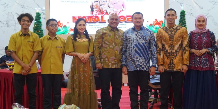HADIRI OPEN HOUSE KAPOLRES HSS, PJ. BUPATI CICIPI LUPIS MEDAN