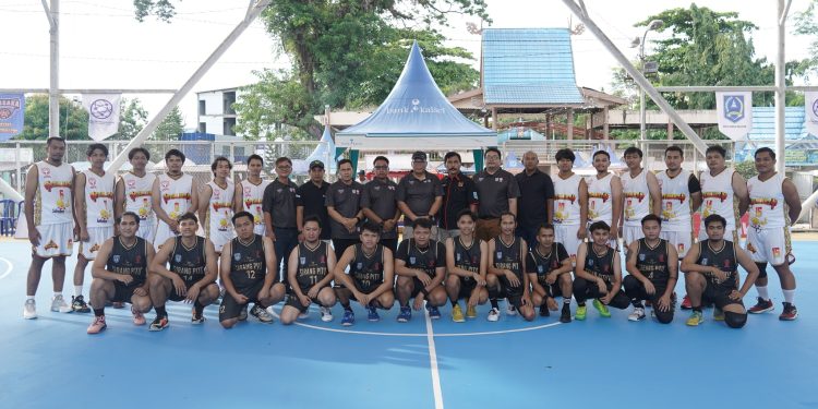 PERTANDINGAN WASAKA BASKETBALL CUP, UPAYA KAB. HSS TINGKATKAN MINAT DAN BAKAT OLAHRAGA BASKET