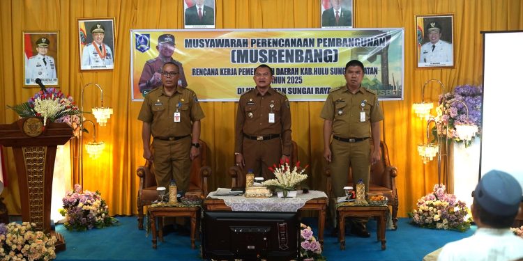 PJ BUPATI HULU SUNGAI SELATAN BUKA MUSRENBANG KECAMATAN SUNGAI RAYA, FOKUS PADA PRIORITAS PEMBANGUNAN TAHUN 2025