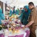 BERAGAM LOMBA MASAK, PJ. BUPATI HSS DAN PJ. KETUA TP. PKK KAB. HSS KAGUM MAKANAN YANG DIHIDANGKAN ENAK DAN BERKELAS