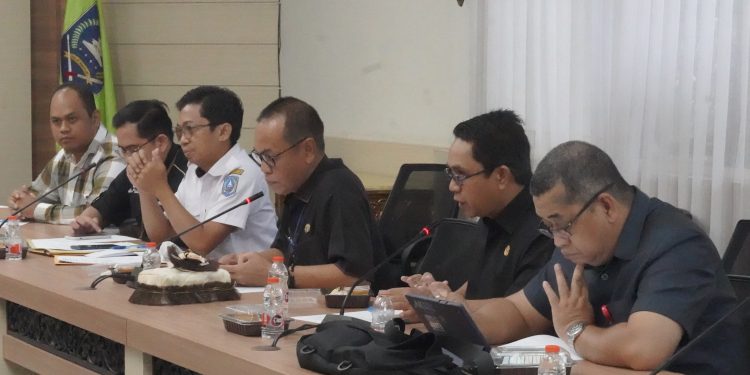 SEKRETARIS DAERAH KAB. HSS PIMPIN RAPAT IMPLEMENTASI PROGRAM KERJA TPAKD UNTUK MENINGKATKAN PERTUMBUHAN EKONOMI DAN KESEJAHTERAAN MASYARAKAT KABUPATEN HSS
