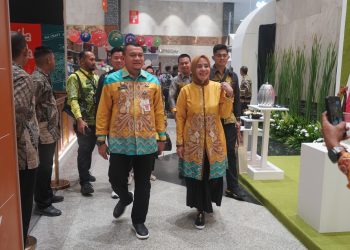 PENJABAT BUPATI HSS BERSAMA DEKRANASDA HSS HADIRI PAMERAN INACRAFT 2024, PROMOSIKAN POTENSI UMKM HSS