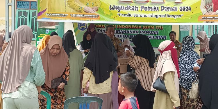 GELAR PANGAN MURAH TOKO TANI INDONESIA (TTI) DI SUNGAI RAYA