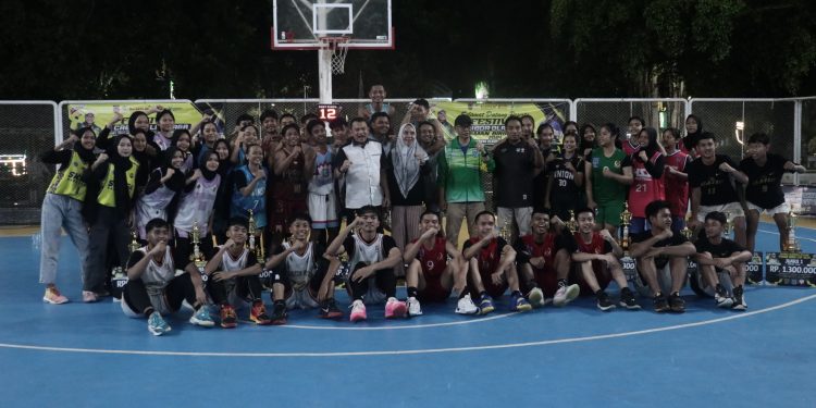 SUKSESNYA FESTIVAL BASKET PAMAN BIRIN CUP, BANGKITKAN SEMANGAT ATLET MUDA DI BANUA ENAM