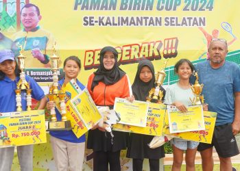 PAMAN BIRIN CUP 2024: IBU PJ TP PKK HSS APRESIASI KEJAYAAN TENIS LAPANGAN