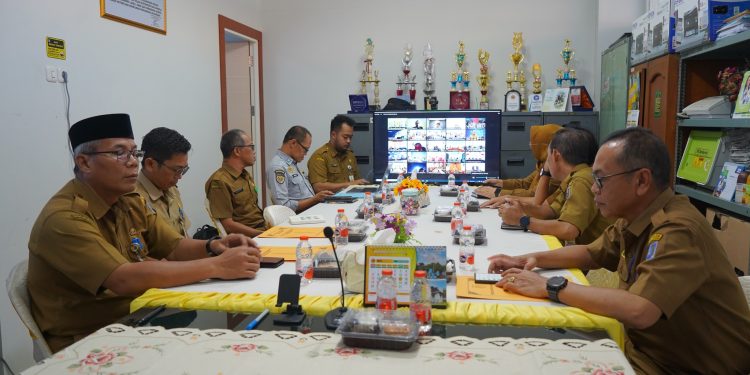 SEKRETARIS DAERAH KAB. HSS HADIRI RAPAT KOORDINASI PENGENDALIAN INFLASI TAHUN 2024