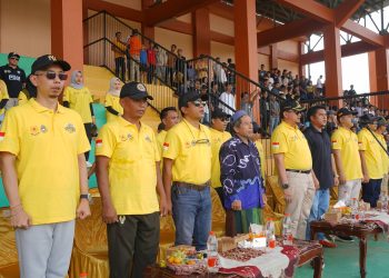 PJ BUPATI HSS MEMBUKA SECARA RESMI LIGA SEPAK BOLA U-19 PIALA BUPATI HSS MUSIM 2024