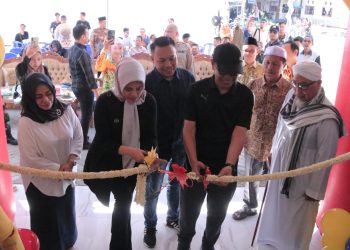 PERESMIAN GERAI ALFAMART NAGARA, TUNJANG PRODUK UMKM DAN PENYERAPAN TENAGA LOKAL