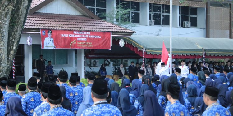 PJ BUPATI PIMPIN UPACARA HARI KEBANGKITAN NASIONAL: BANGKIT UNTUK INDONESIA EMAS