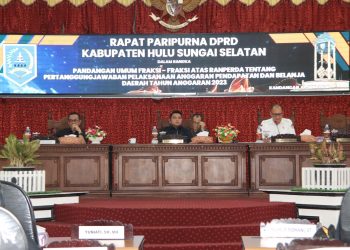 DPRD HSS APRESIASI PEMKAB HSS ATAS KEBERHASILAN MEMPERTAHANKAN WTP KE-11 KALINYA