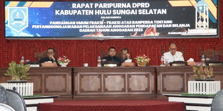 DPRD HSS APRESIASI PEMKAB HSS ATAS KEBERHASILAN MEMPERTAHANKAN WTP KE-11 KALINYA