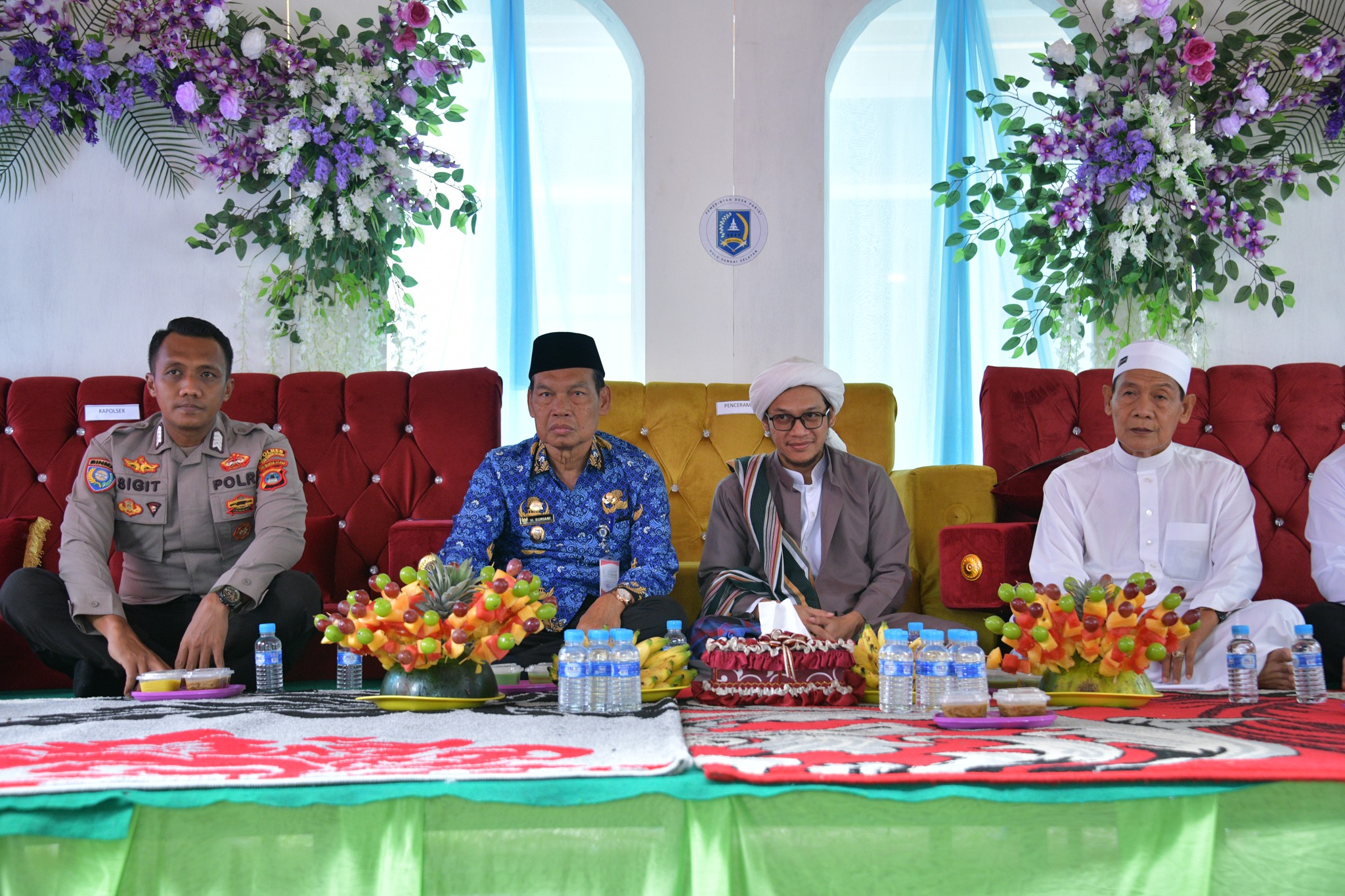 MERIAH DAN PENUH HIKMAH, DESA PARIGI BERSHOLAWAT BERSAMA WABUP HSS PERINGATI MAULID NABI MUHAMMAD SAW