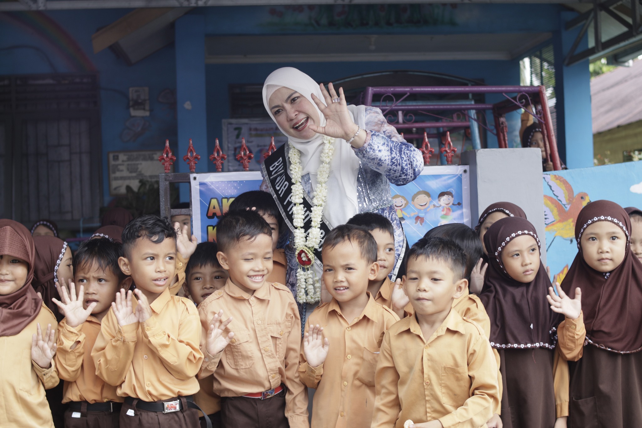 BUNDA PAUD HULU SUNGAI SELATAN TEKANKAN PENTINGNYA GIZI SEIMBANG UNTUK GENERASI EMAS LEWAT PROGRAM MBG