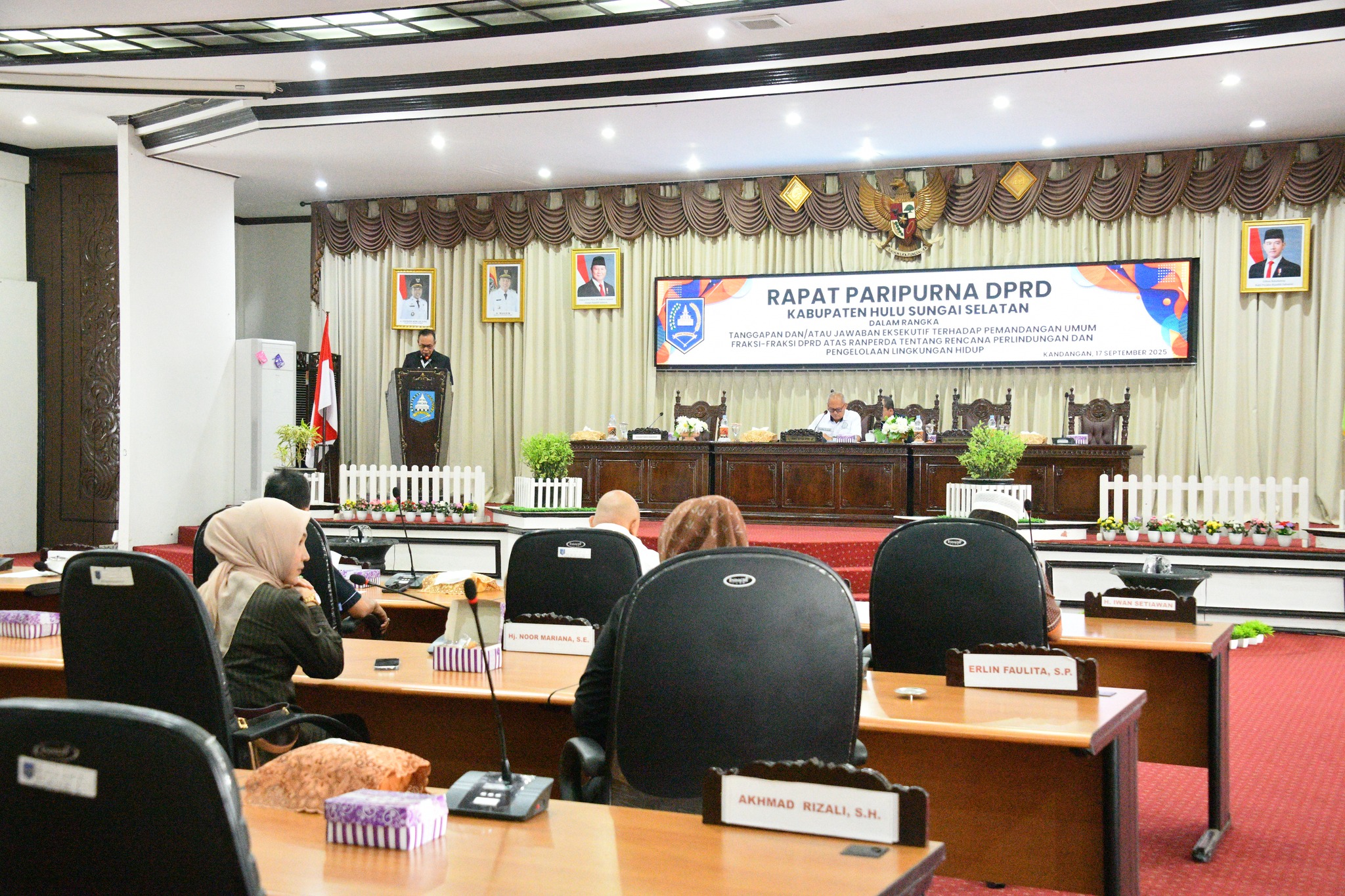 PEMKAB DAN DPRD HSS, SEPAKAT LINDUNGI LINGKUNGAN HIDUP DALAM RAPURNA LANJUTAN