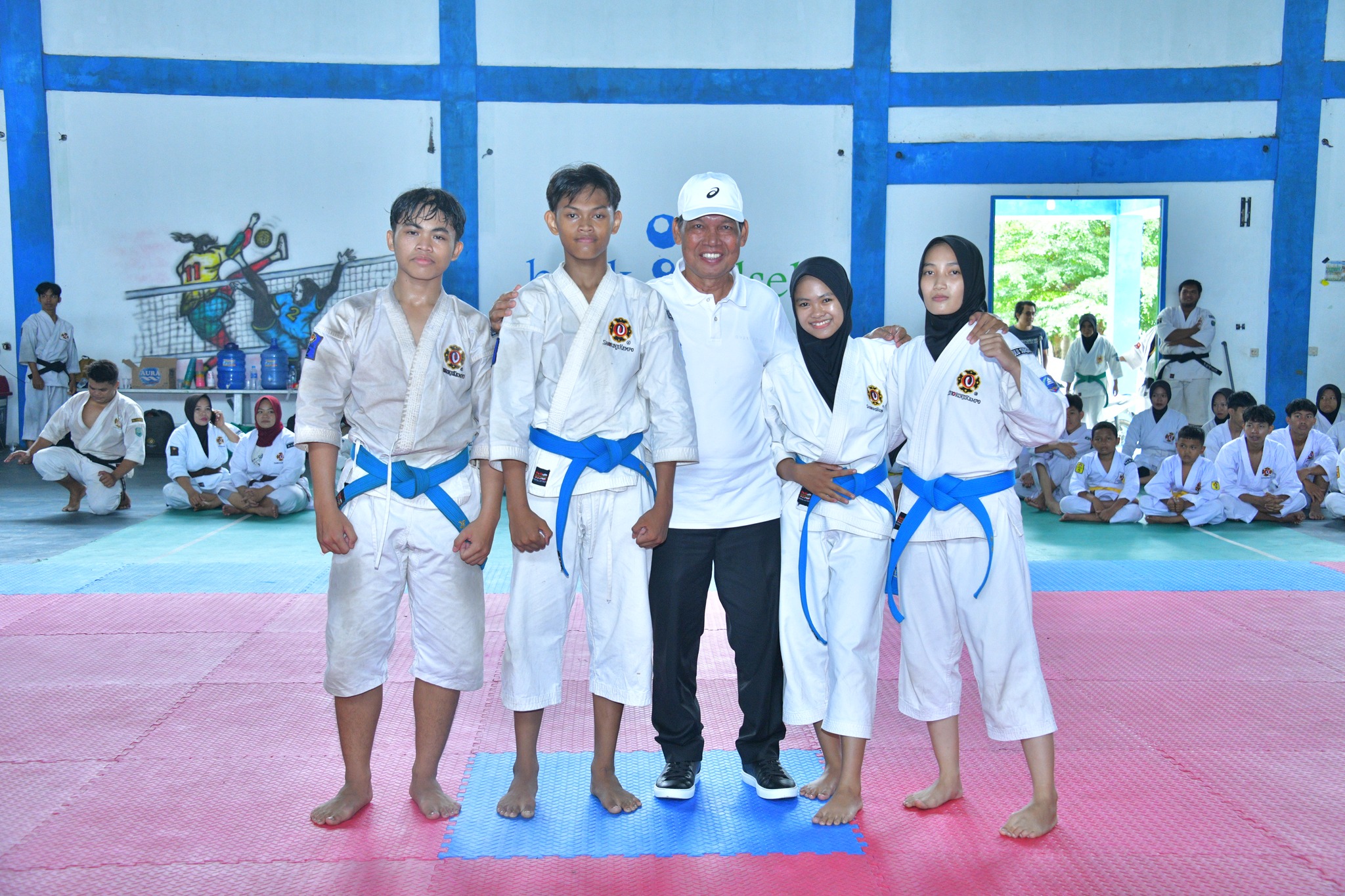 WABUP HSS DUKUNG PENUH PELATDA DAN UJIAN KENAIKAN TINGKAT SHORINJI KEMPO SE-KALSEL