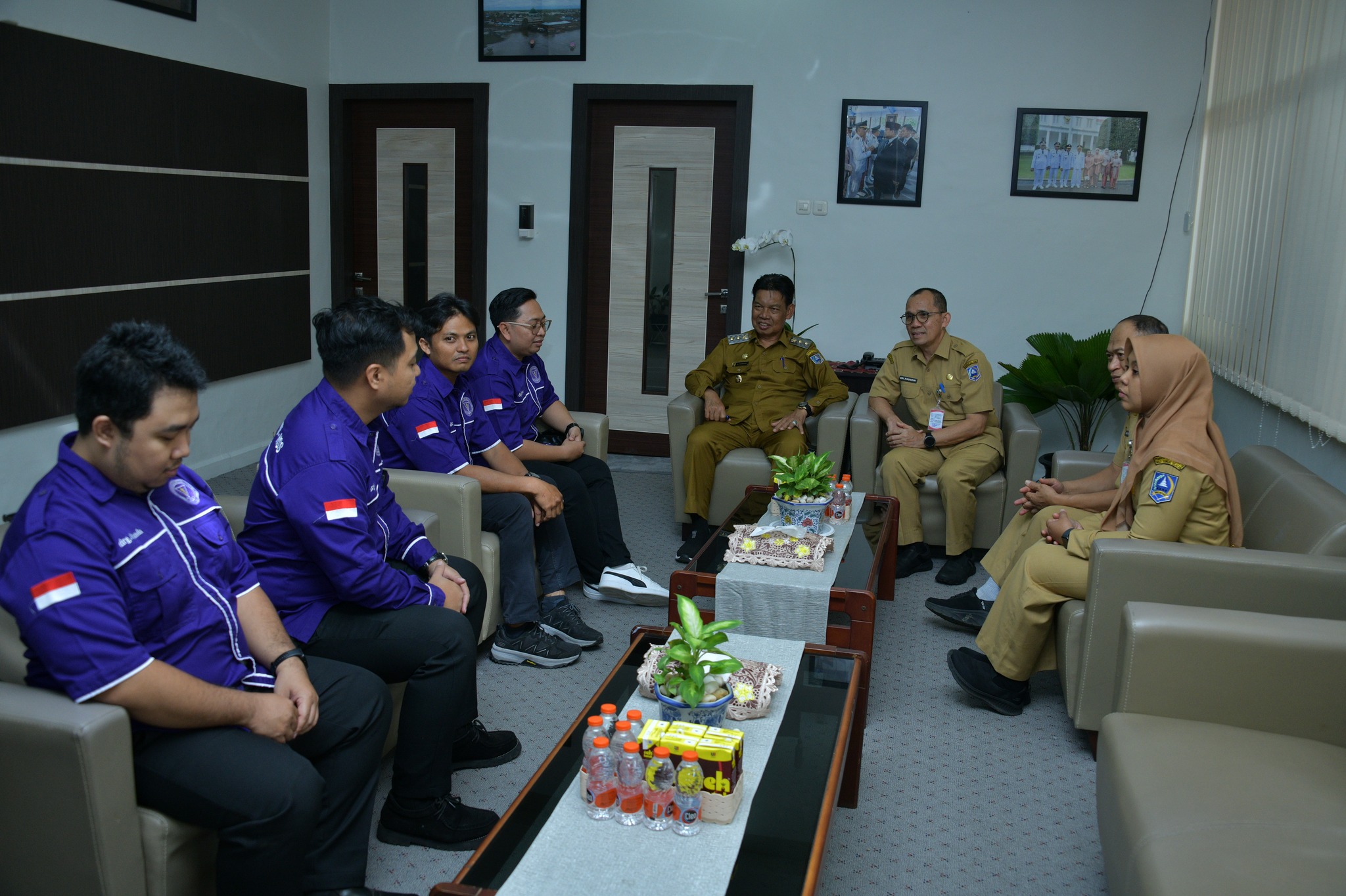 WAKIL BUPATI HSS MENERIMA AUDIENSI DARI PERSATUAN DOKTER GIGI INDONEISA WILAYAH TAPIN – HSS