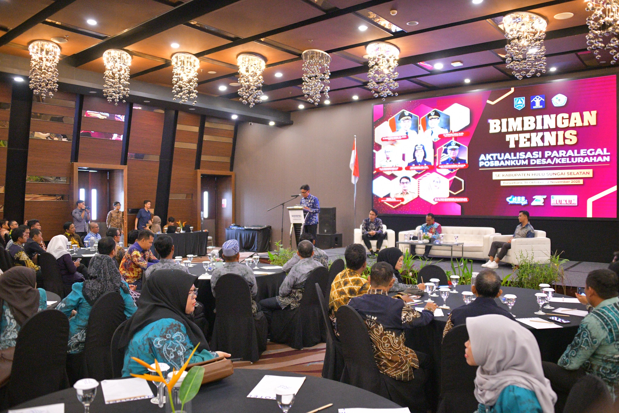 BIMTEK PARALEGAL POSBANKUM DIBUKA WAKIL BUPATI HSS, PERKUAT LAYANAN HUKUM UNTUK WARGA