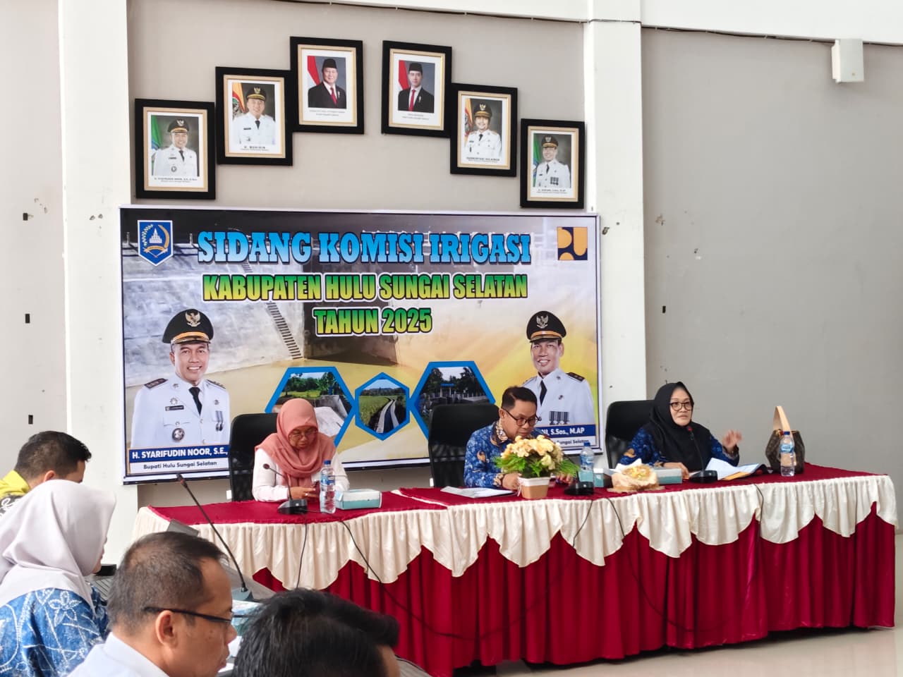 SIDANG KOMISI IRIGASI KABUPATEN HULU SUNGAI SELATAN TAHUN 2025 RESMI DIGELAR