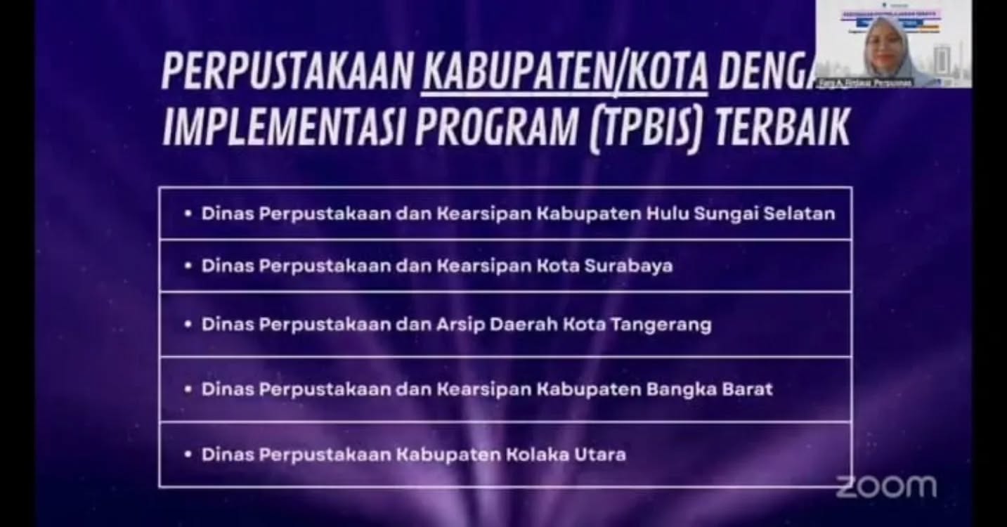 DISPERSIP SABET DUA PENGHARGAAN BERGENGSI DARI PERPUSTAKAAN NASIONAL RI