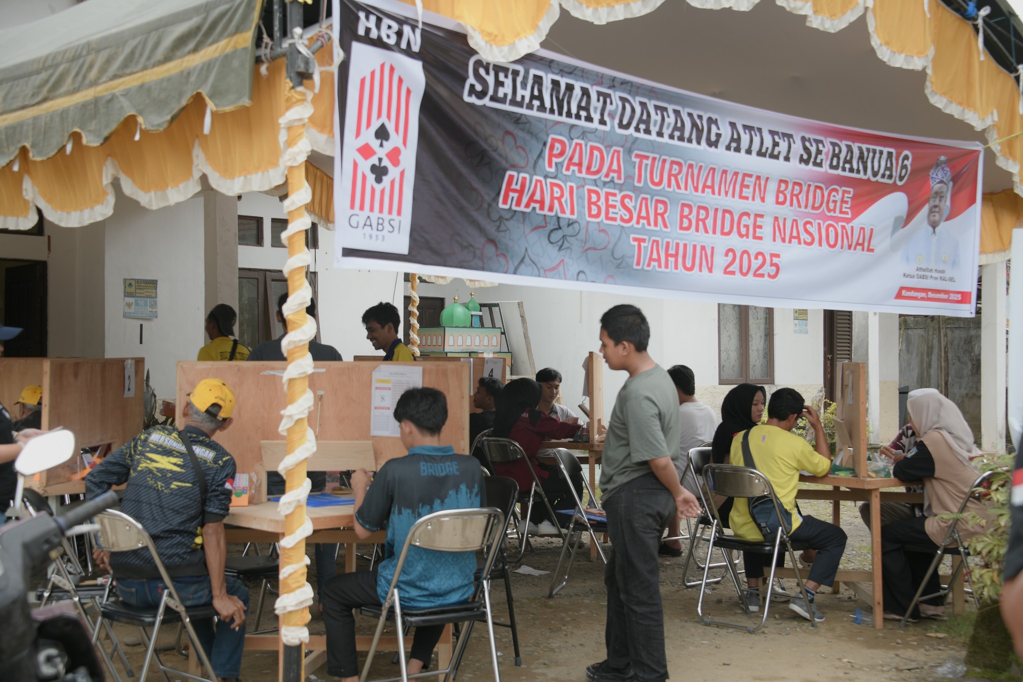 TURNAMEN BRIDGE GABSI SEBANUA-6 MERIAHKAN PERINGATAN HARI BRIDGE NASIONAL DI HSS