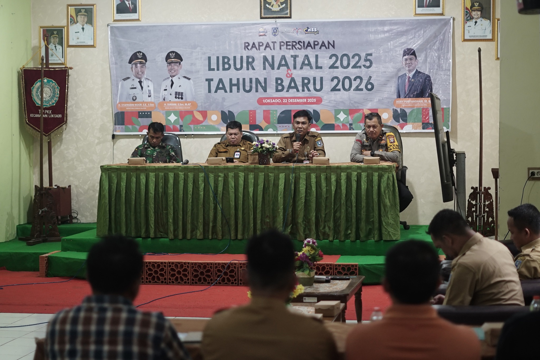 SINERGI LINTAS SEKTOR, PEMKAB HSS JAGA KEAMANAN WISATA LOKSADO SAAT LIBUR NATARU