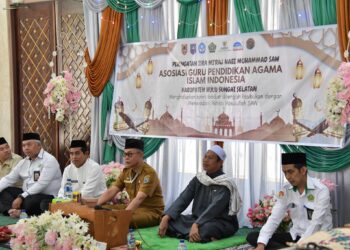 DPD AGPAII KABUPATEN HSS SUKSES GELAR PERINGATAN ISRA MI’RAJ NABI MUHAMMAD SAW DAN HAUL KE-21 ABAH GURU SEKUMPUL