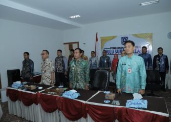 PERKUAT SINERGI PROGRAM MAKAN BERGIZI GRATIS, BUPATI HSS IKUTI RAKOR BERSAMA BADAN GIZI NASIONAL