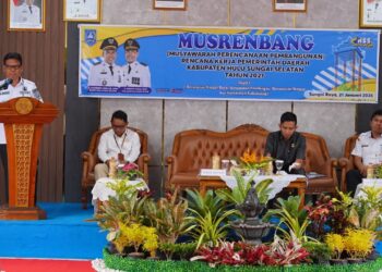 WABUP HSS HADIRI MUSRENBANG RKPD 2027 DAPIL I DI KECAMATAN SUNGAI RAYA