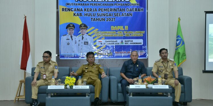 MUSRENBANG DAPIL II HSS 2027 DORONG PEMBANGUNAN TEPAT SASARAN DAN BERDAMPAK NYATA