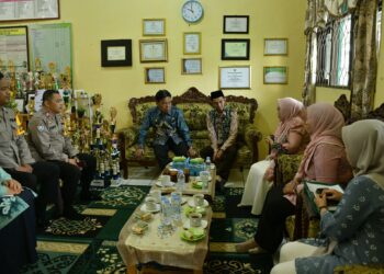 WAKIL BUPATI HSS TINJAU PENANGANAN INFORMASI DUGAAN PERUNDUNGAN DI MTSN 1 HULU SUNGAI SELATAN