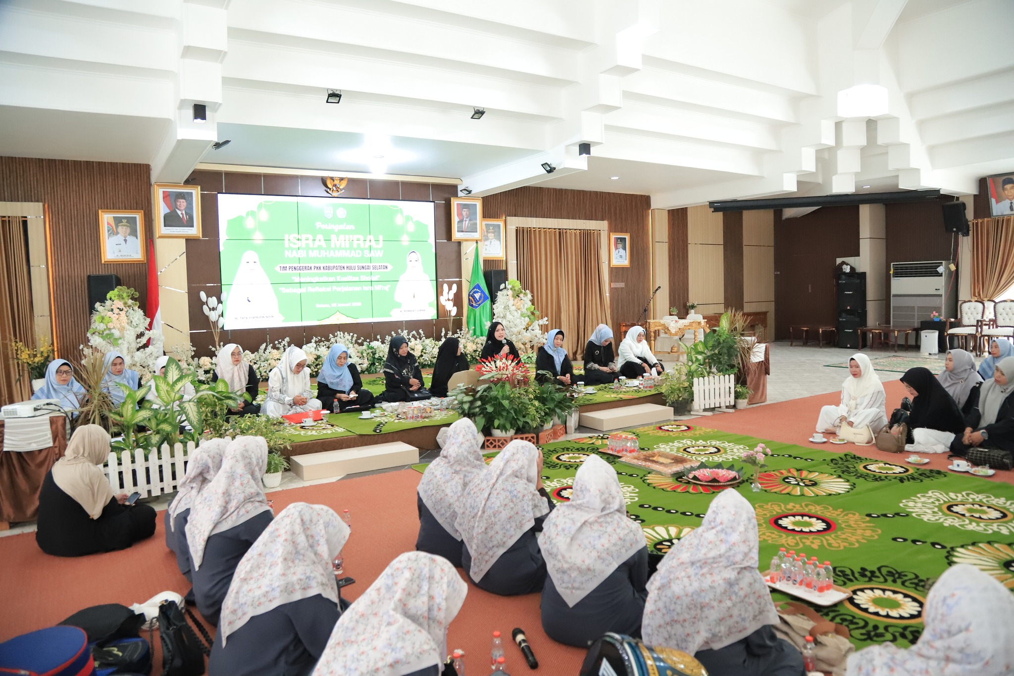 TP PKK HSS PERINGATI ISRA MI’RAJ, PERKUAT SPIRITUALITAS KELUARGA MELALUI KUALITAS SHOLAT