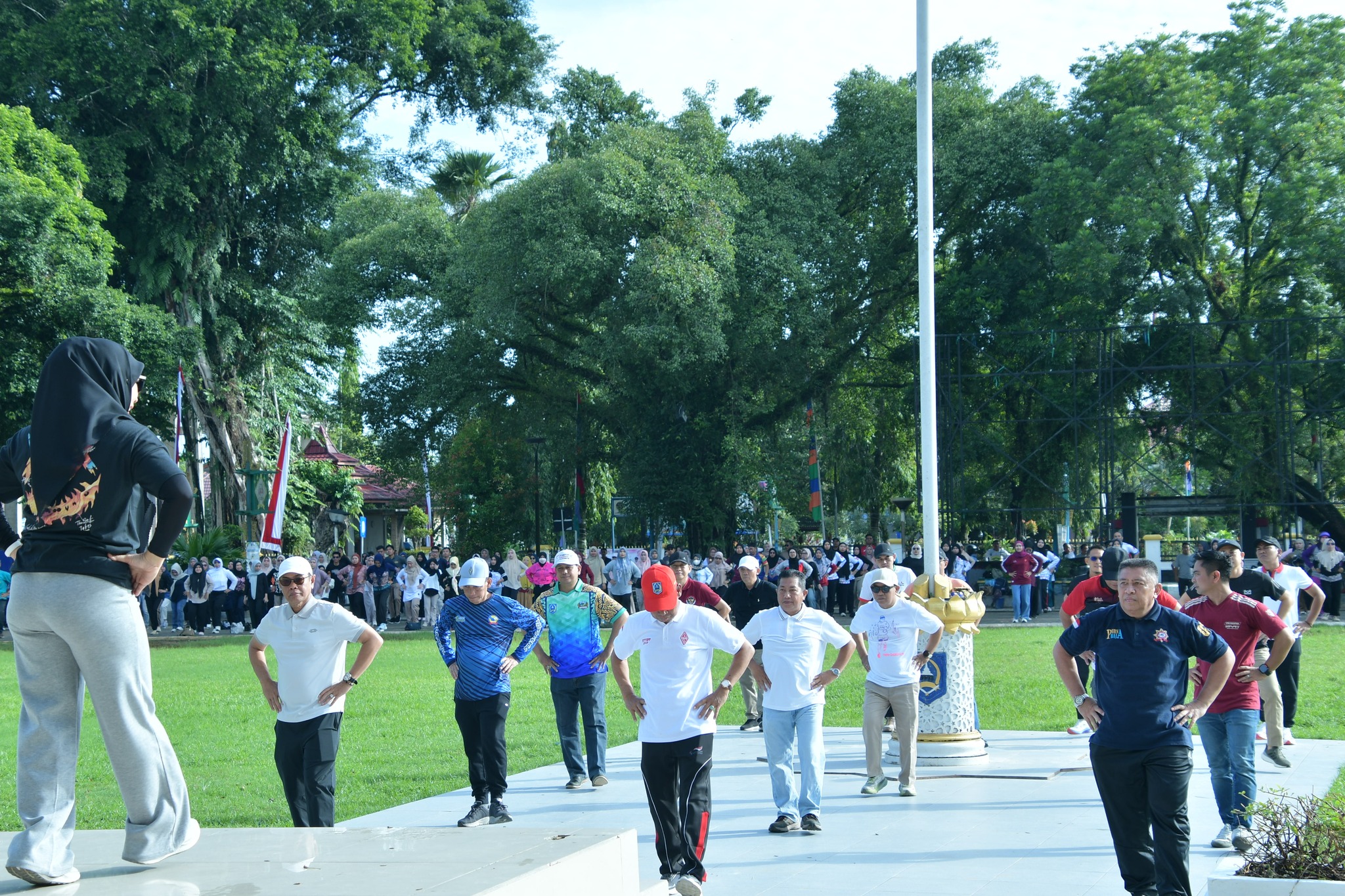 SENAM GABUNGAN BULANAN AWALI AKTIVITAS ASN PEMKAB HSS DI TAHUN 2026